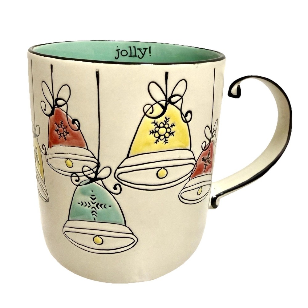Spectrum Designz Jolly Mug Christmas Ornaments Coffee Cup 2017 Oversized 20oz